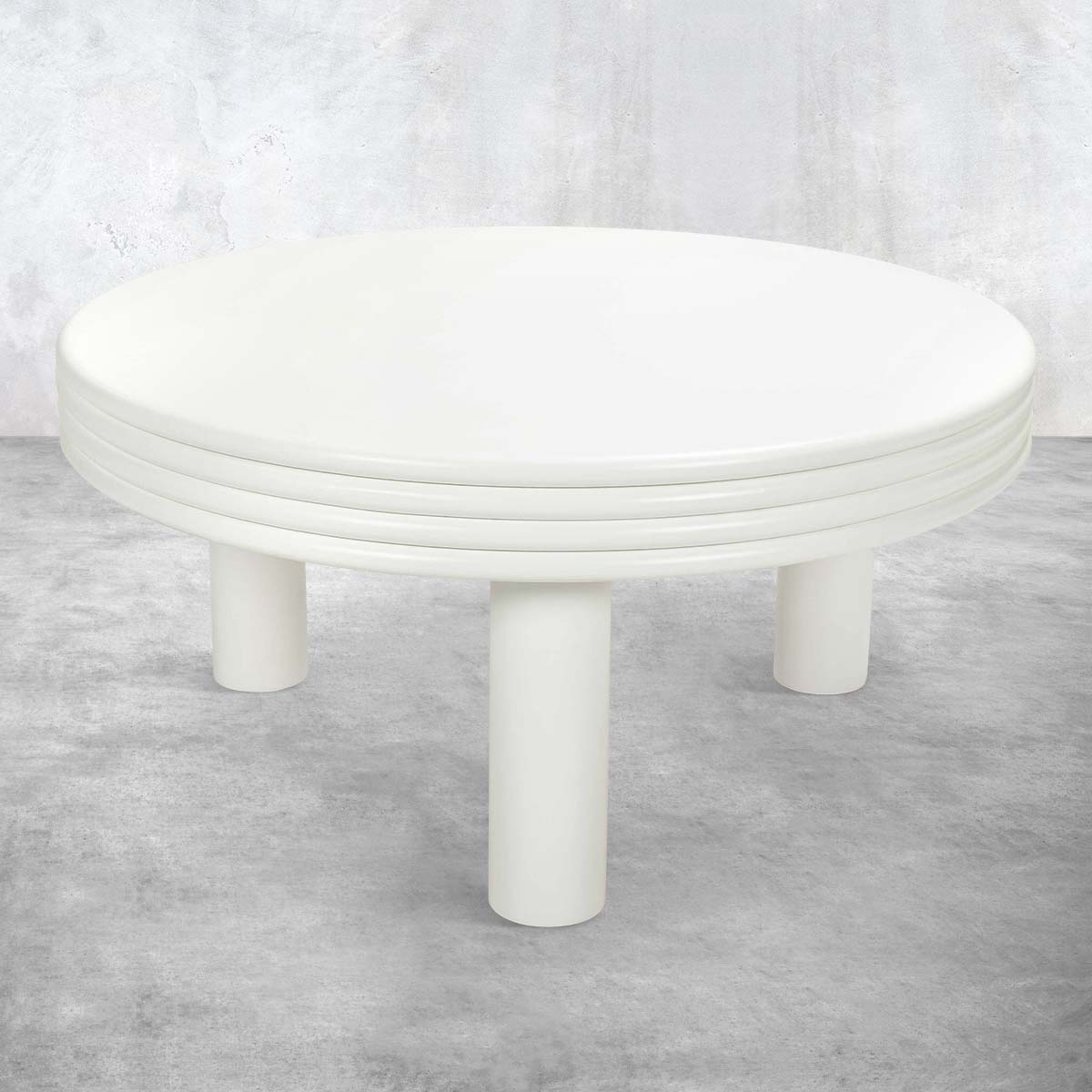 Treville Coffee Table in Matte White lacquer