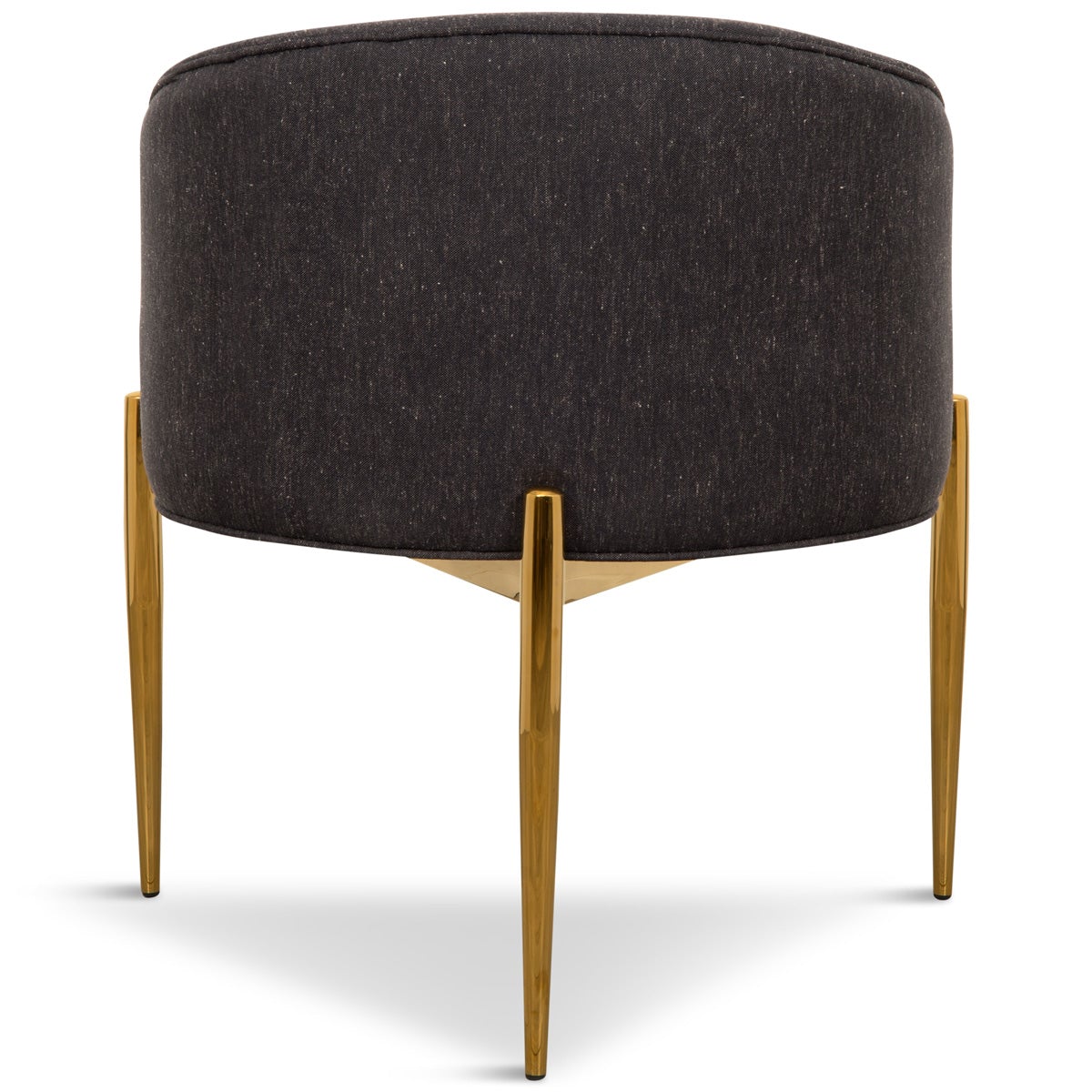 Art Deco Dining Chair in Linen - ModShop1.com
