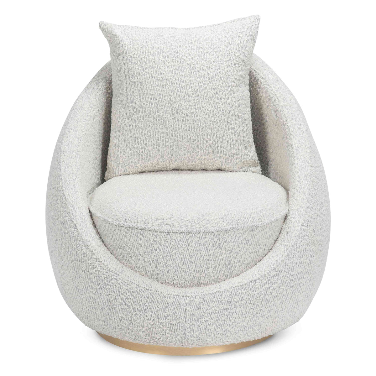 Big Scoop Occasional Chair in Boucle