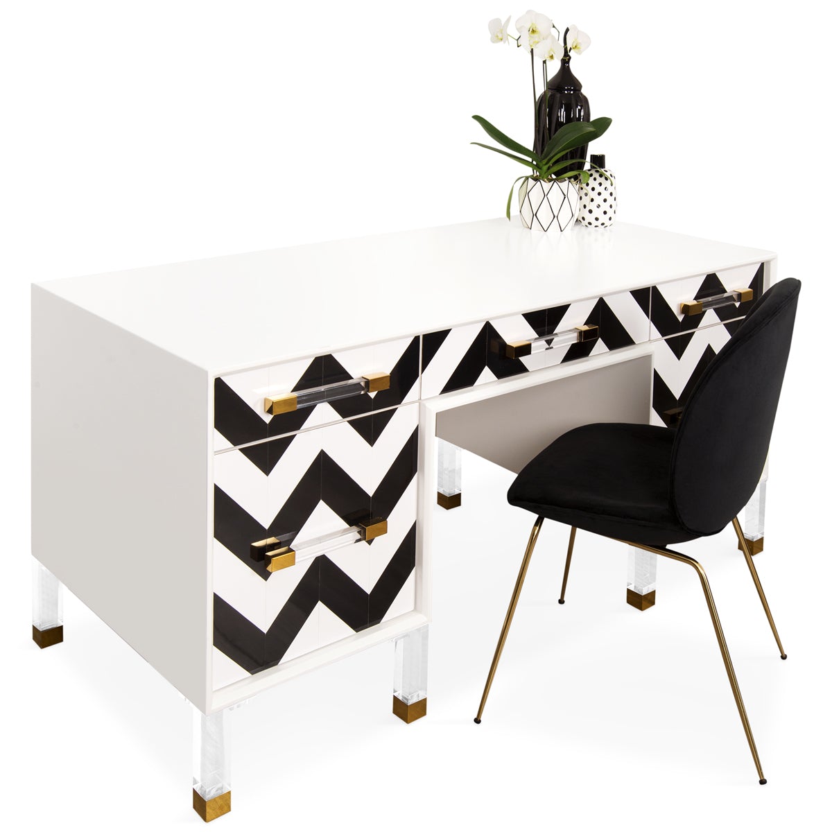 Capri Executive Desk - ModShop1.com