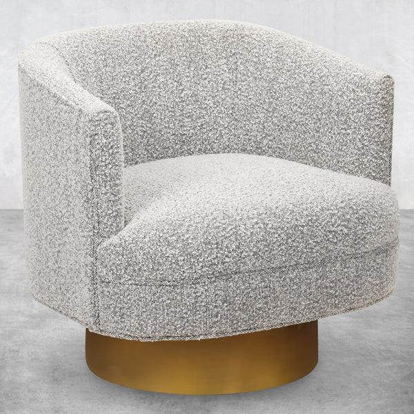Modern Club Chair in Hamnmered Velour | Modshop - ModShop