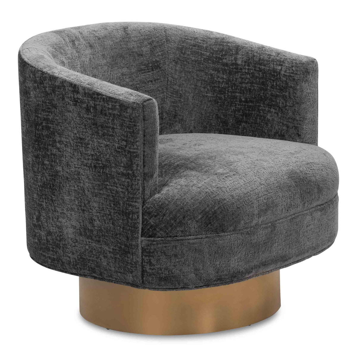 Club Chair in Hammered Velour