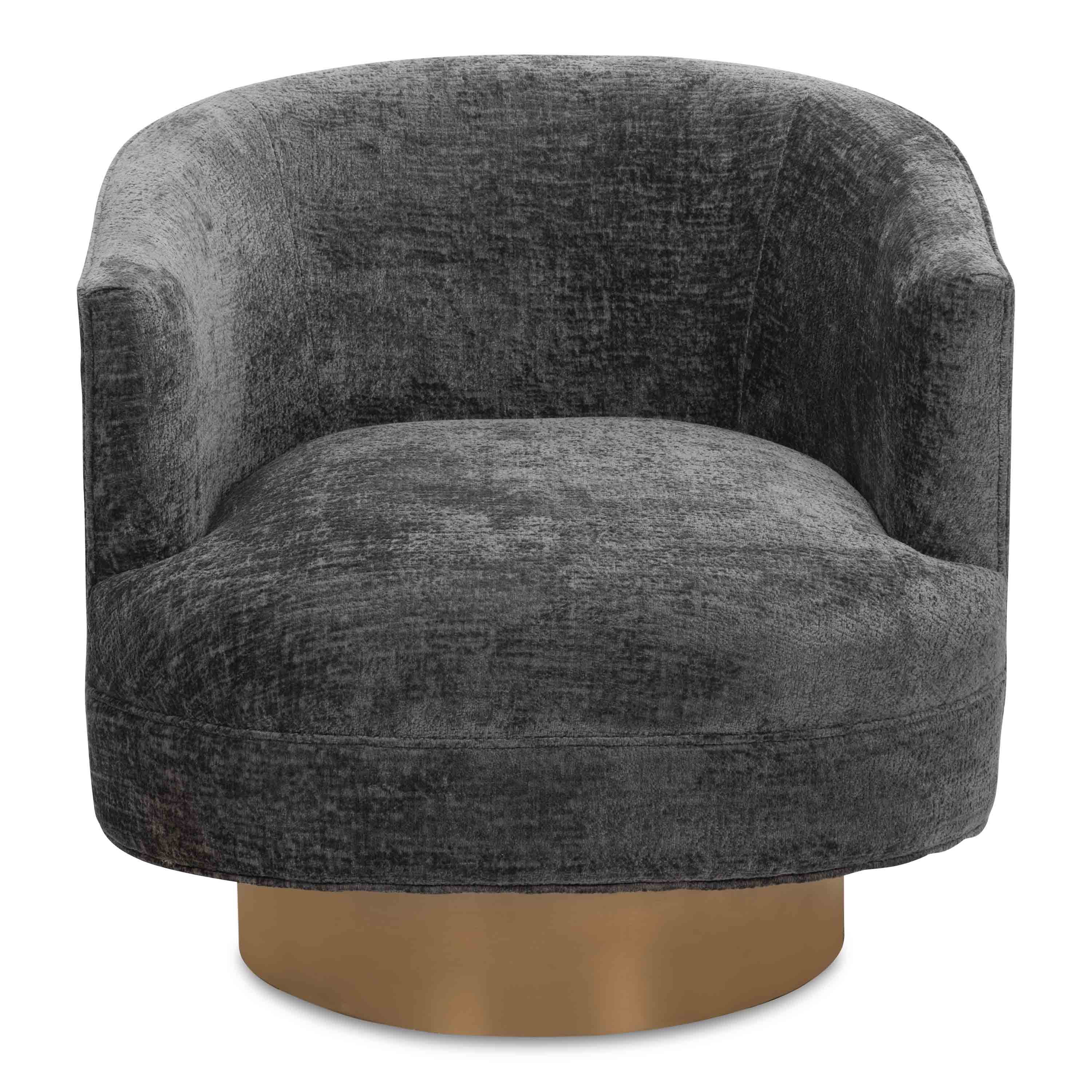 Modern Club Chair in Hamnmered Velour Modshop ModShop