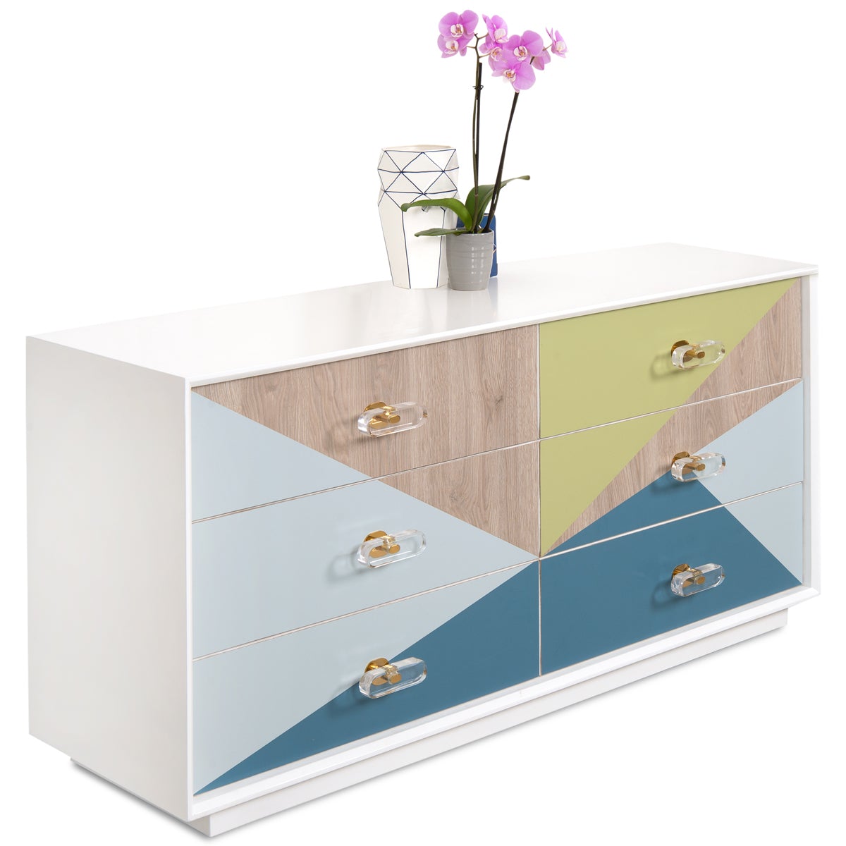 Color Block Dresser - ModShop1.com