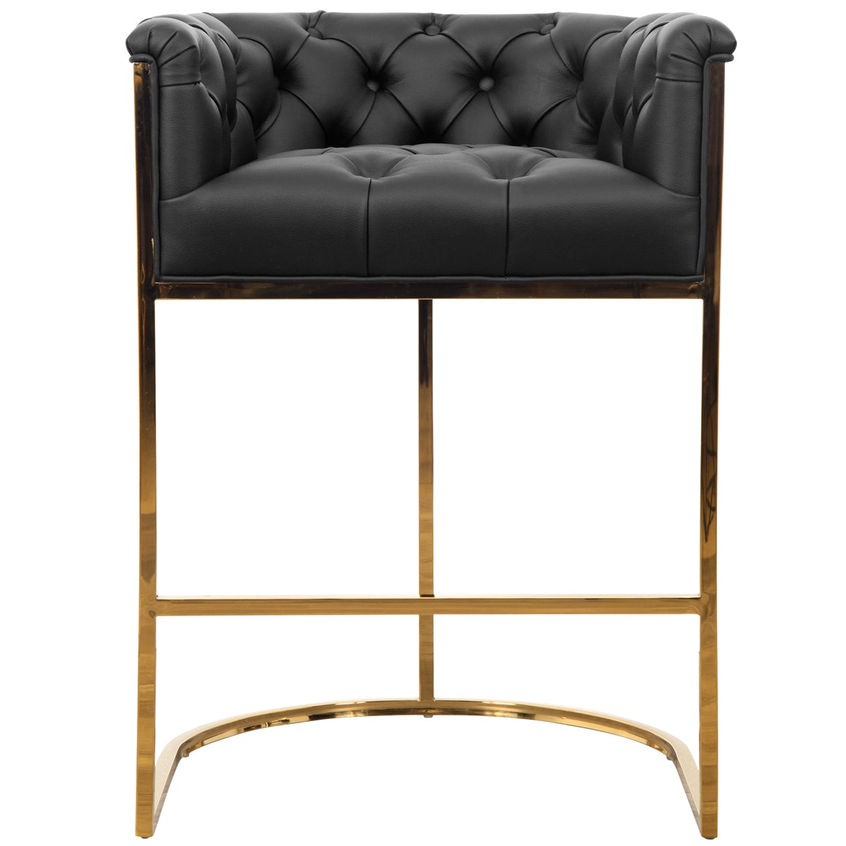 Corfu Bar and Counter Stool in Faux Leather and Cowhide - ModShop1.com