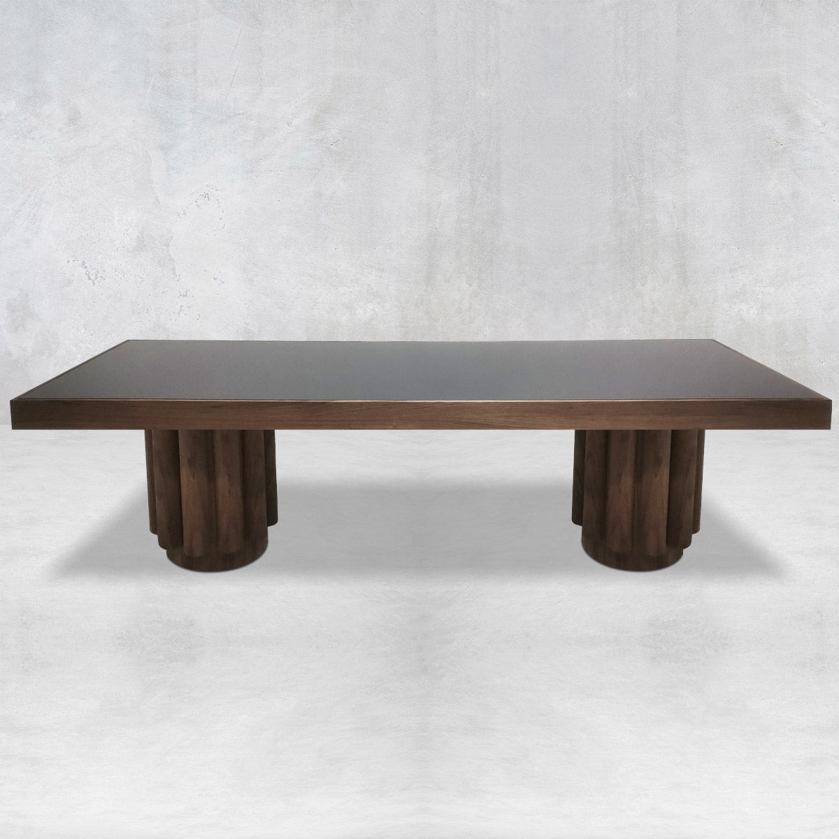 Modern Burl Wood Dining Table - ModShop