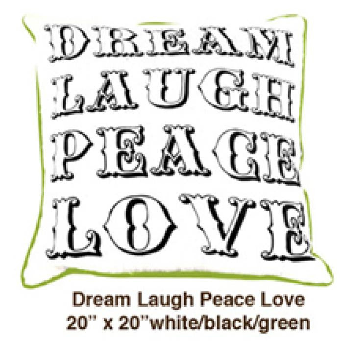 Dream Laugh Peace Love Yellow - ModShop1.com