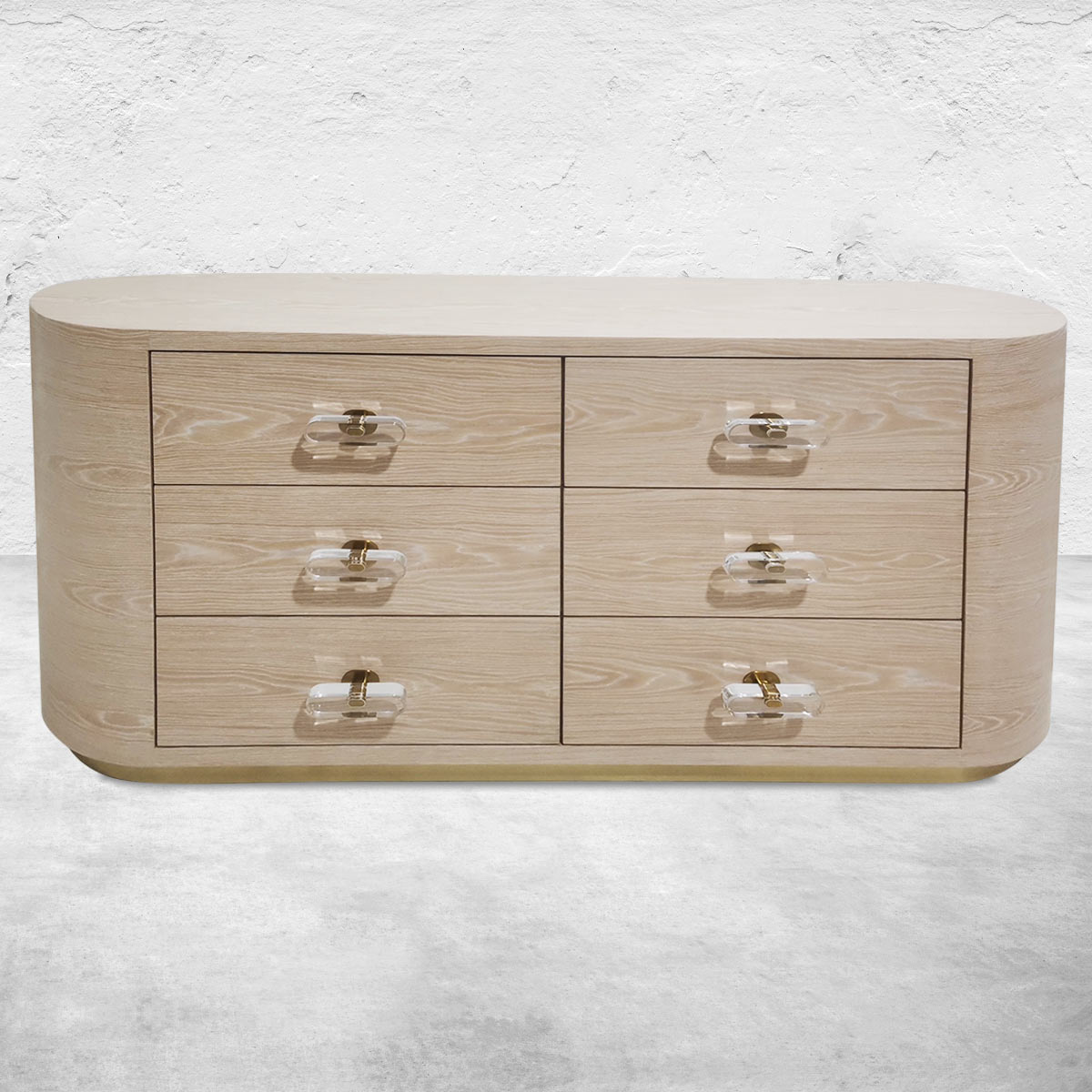 Ibiza Dresser in White Oak Veneer - ModShop Ibiza Dresser in White Oak Veneer - ModShop
