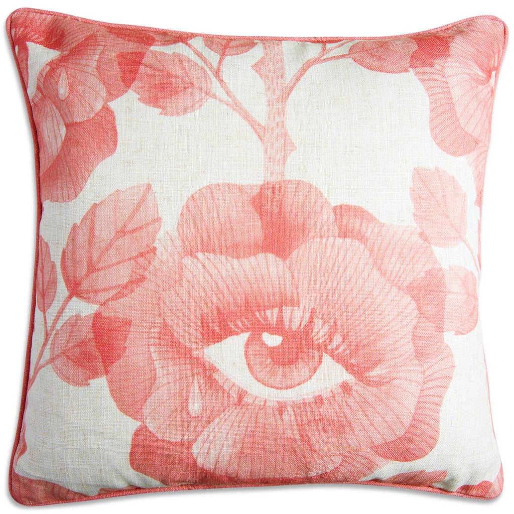 Blush floral outlet pillow