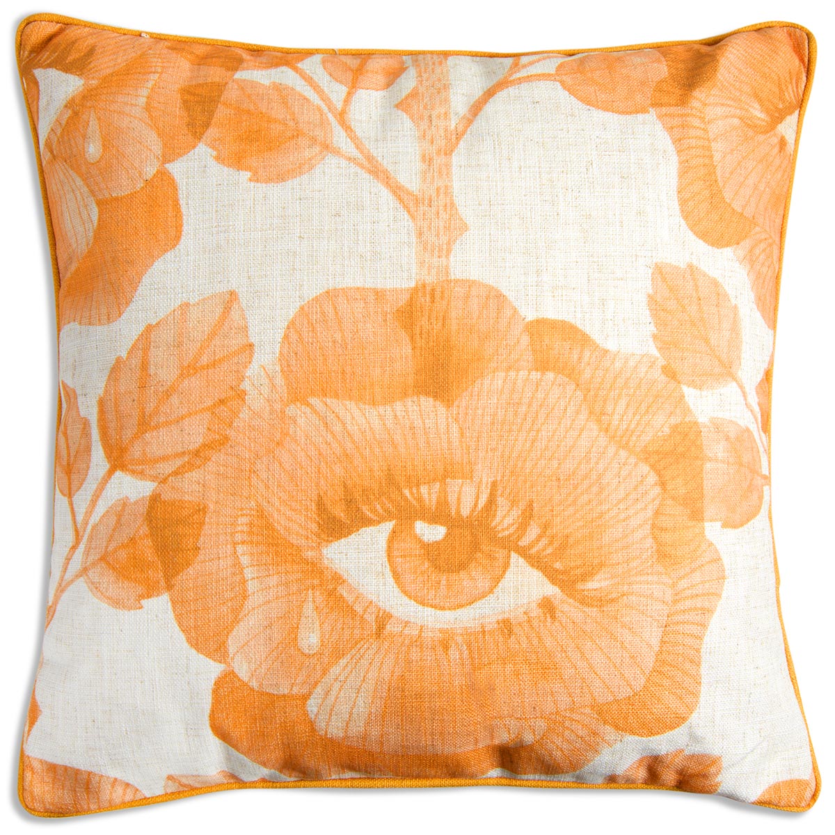 Floral Eyes Pillow in Mustard - ModShop1.com