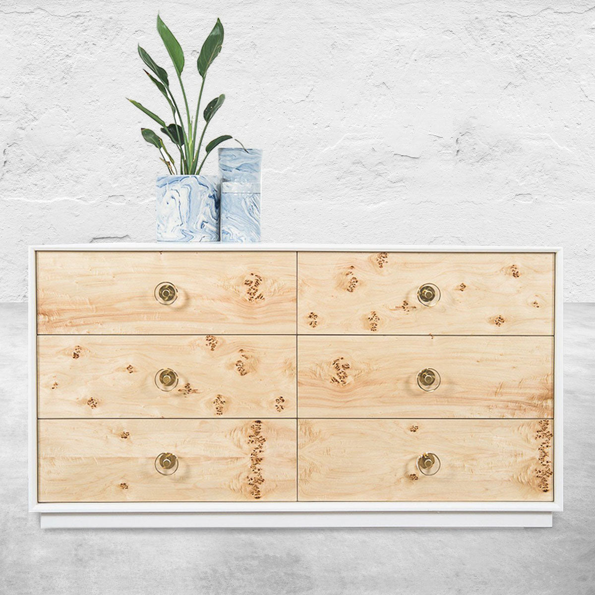 Goldfinger Dresser in Matte White - ModShop Goldfinger Dresser in Matte White - ModShop