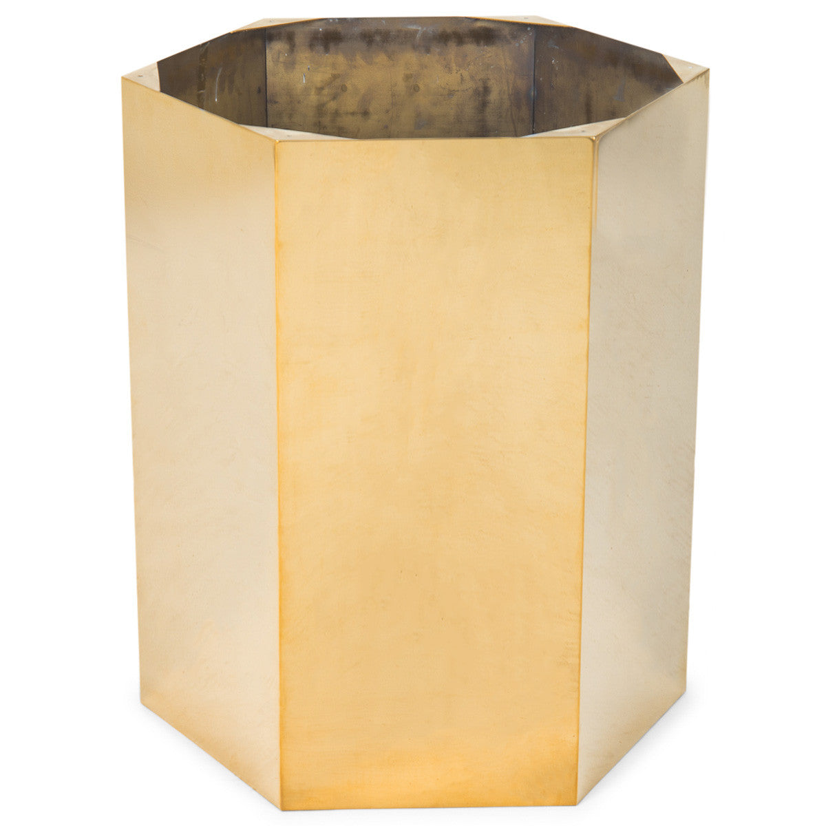 Brass Hexagon Dining Table Base - ModShop1.com