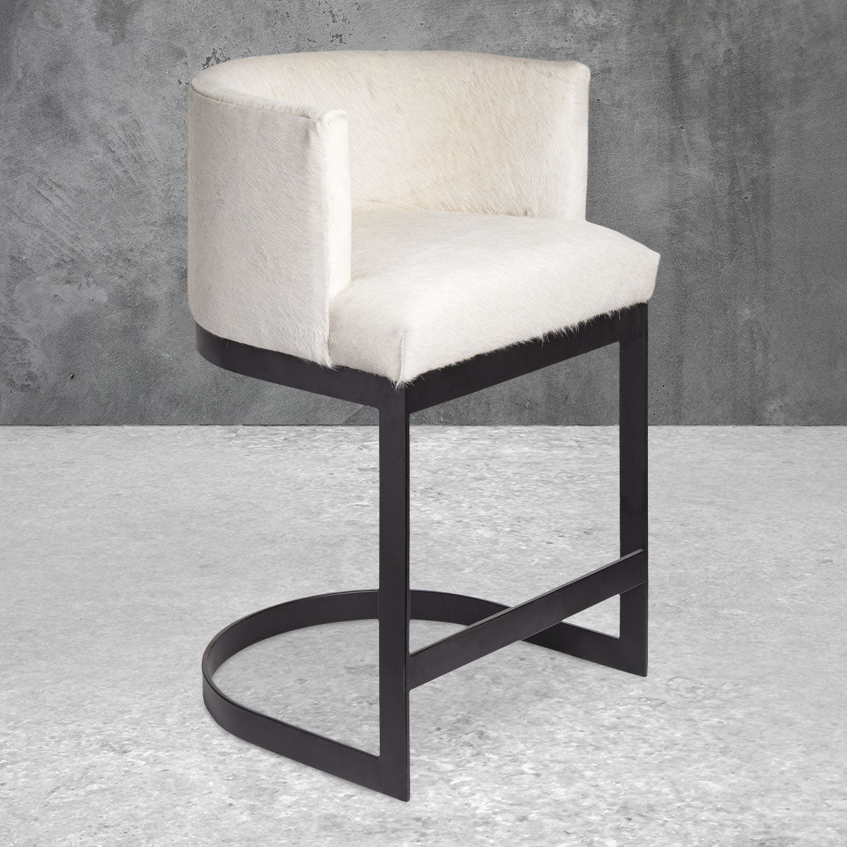 Ibiza Bar and Counter Stool in Cowhide