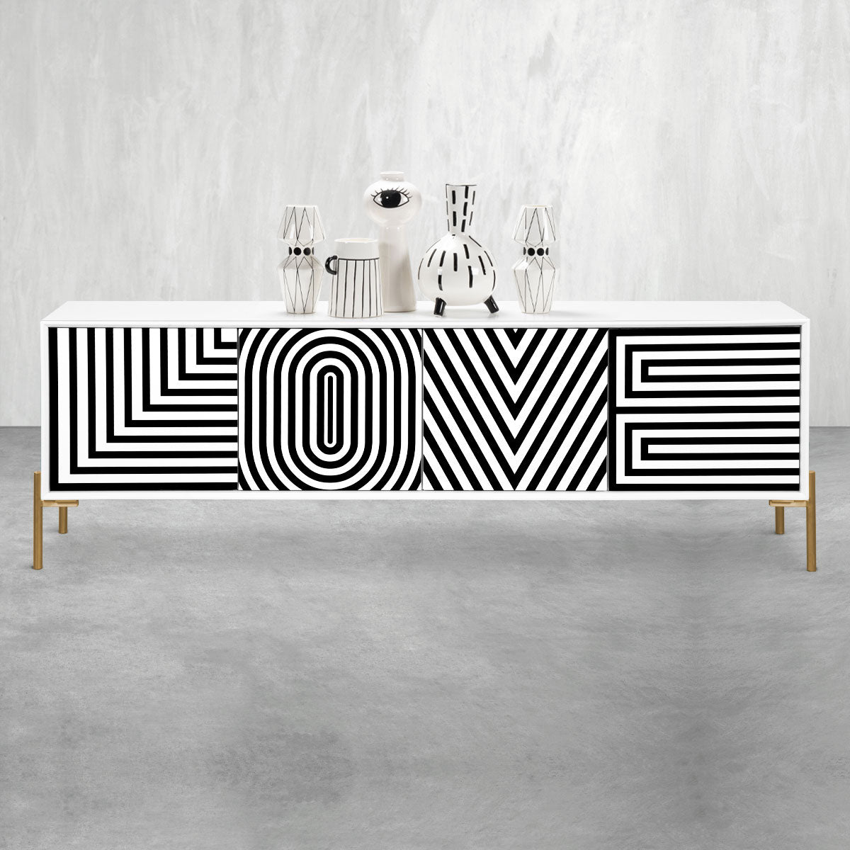 All You Need Is Love Credenza