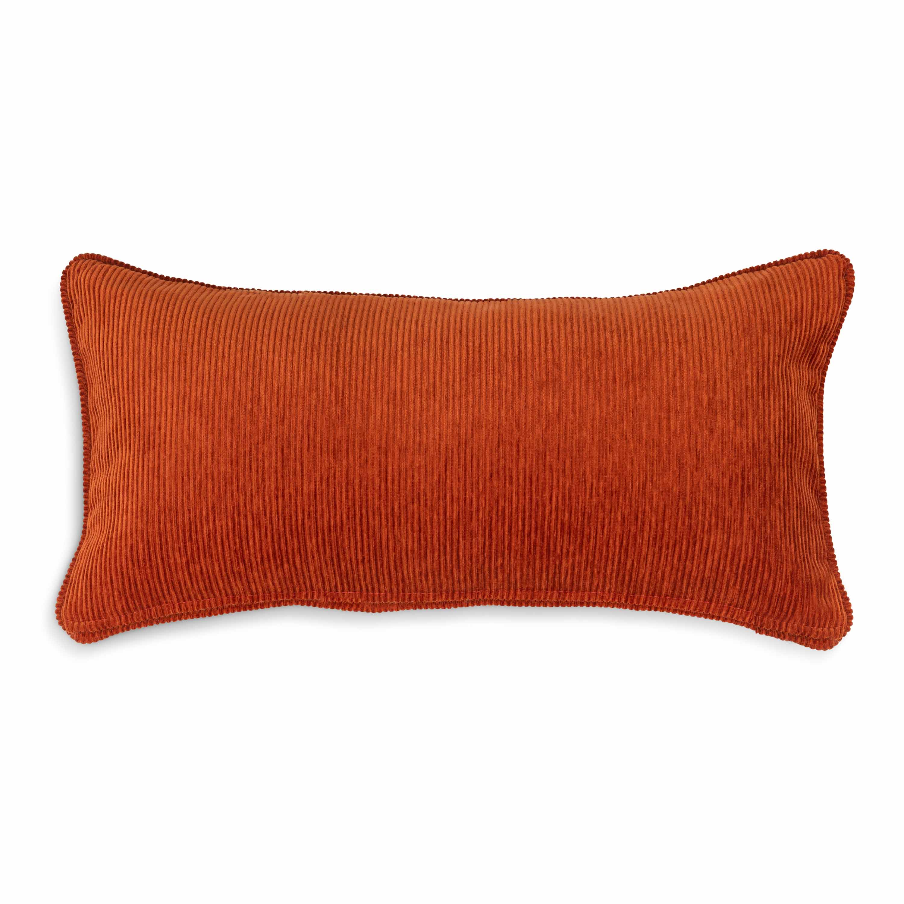 Orange lumbar pillows best sale