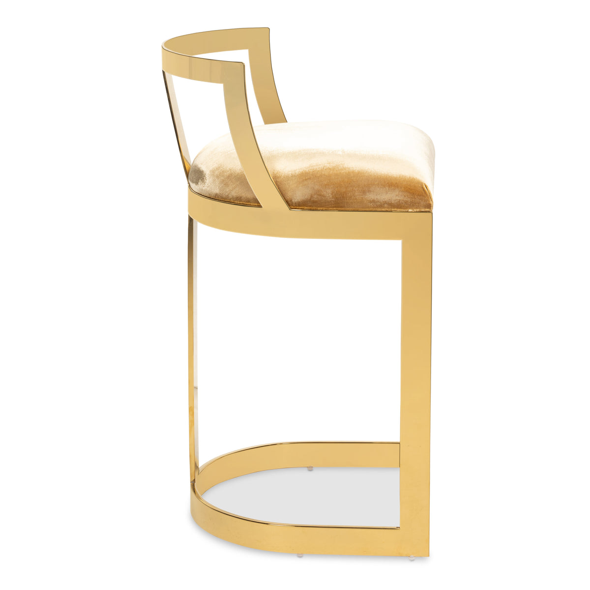 Madrid Bar and Counter Stool in Nugget Trend Velvet