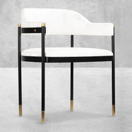 Maldives Dining Chair in Faux Leather