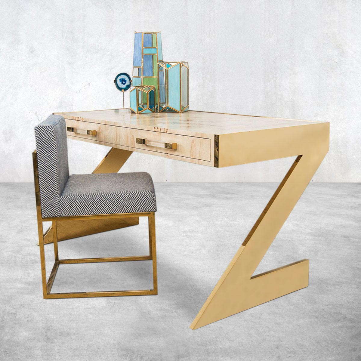 Modern Desks - Lucite, White Lacquer, Wood & More - ModShop