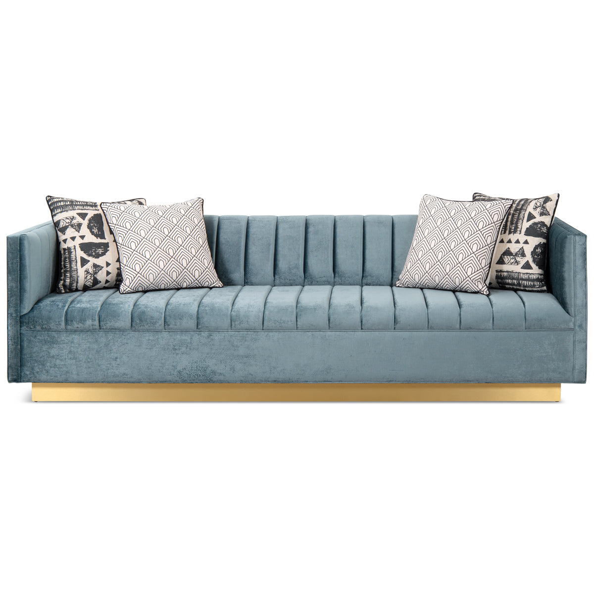 Manhattan Sofa with Wide Channel Tufting - ModShop1.com