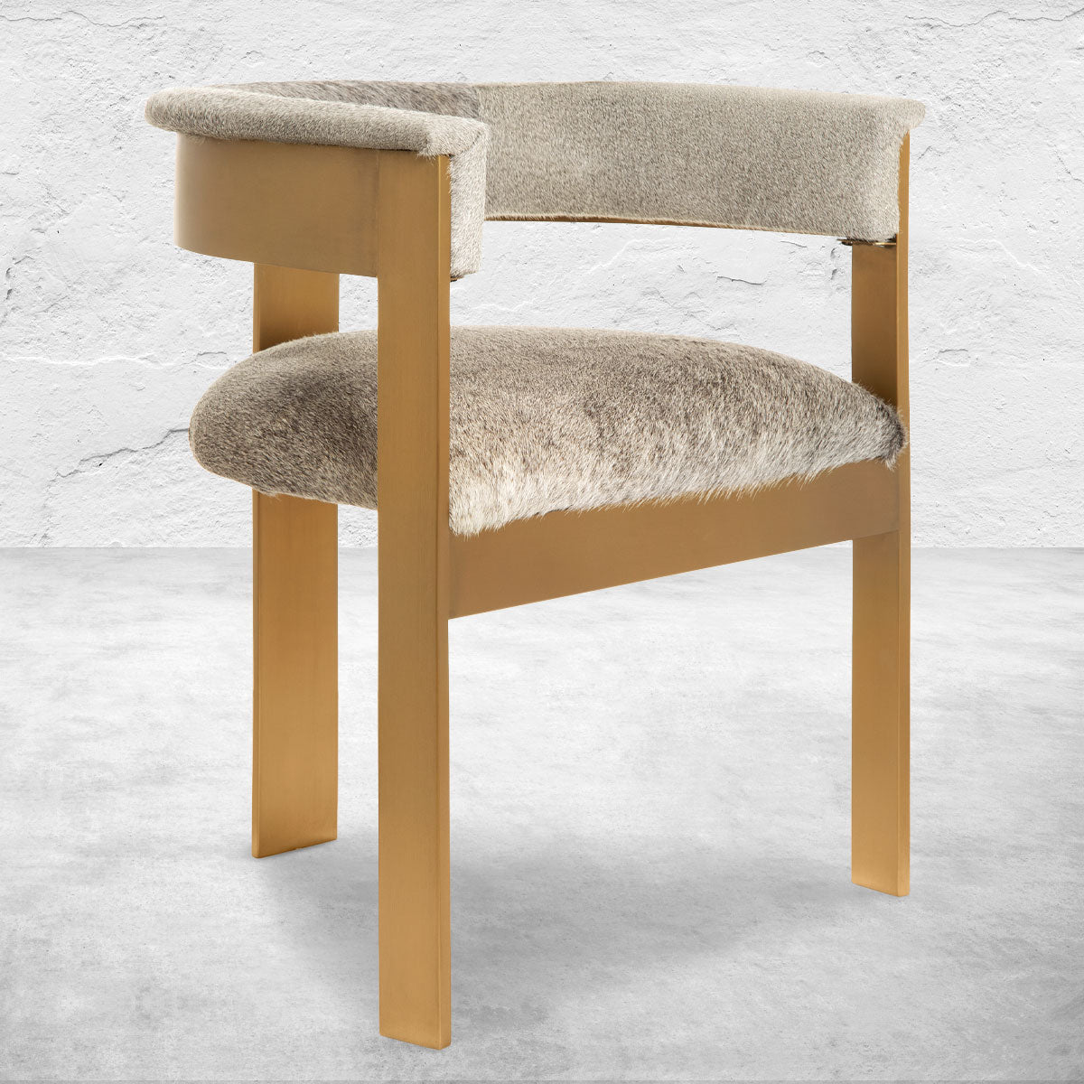 Marseille Dining Chair in Cowhide