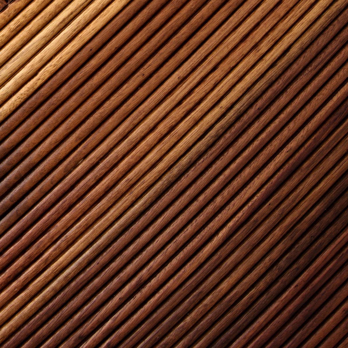 Milan 3 Door Credenza in Oiled Walnut - ModShop1.com