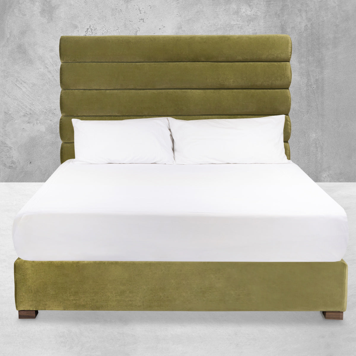 Milan Bed in Velvet