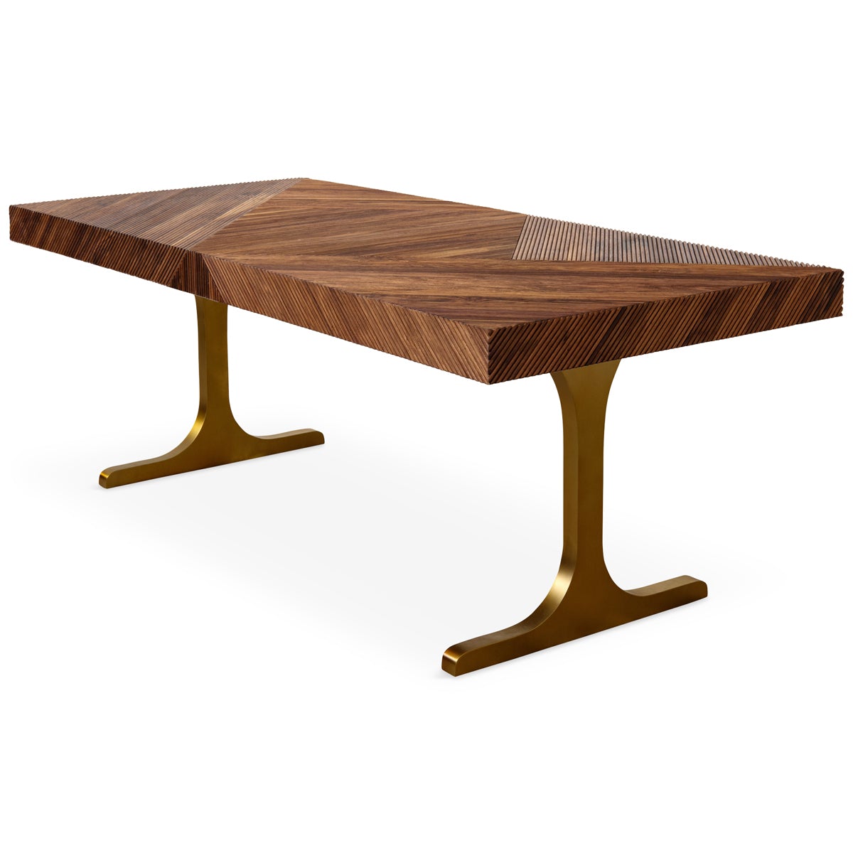 Milan Dining Table in Oiled Walnut - ModShop1.com