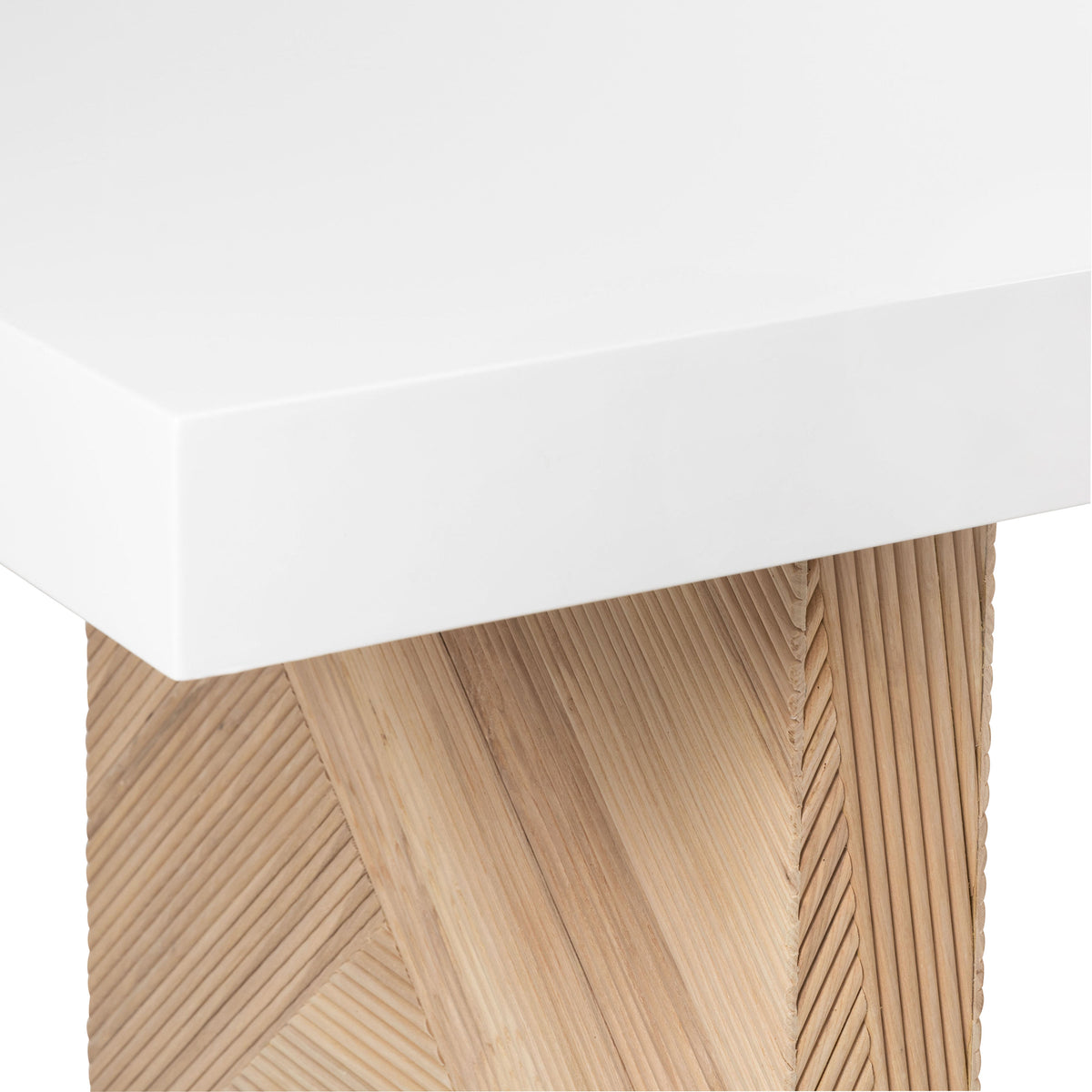 Milan 3 Dining Table with Solid Ash Legs