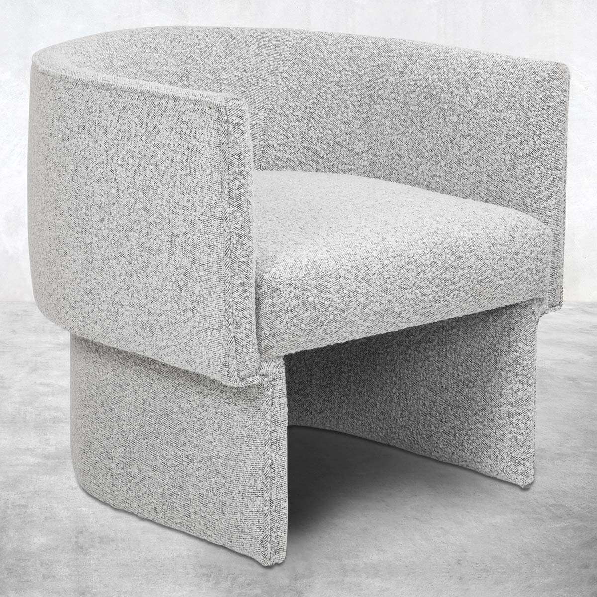 Milan Occasional Chair in Boucle