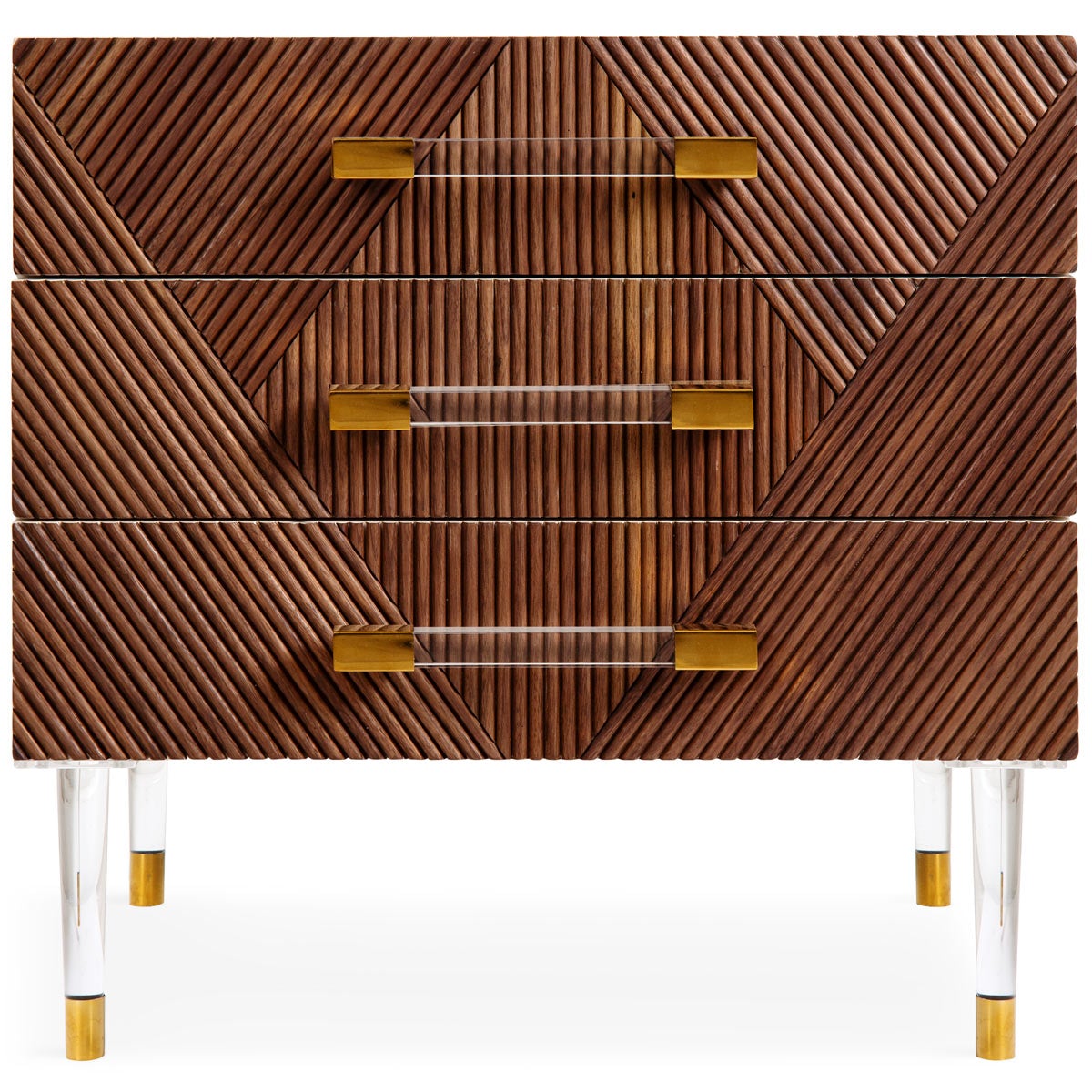 Milan Side Table in Oiled Walnut - ModShop1.com
