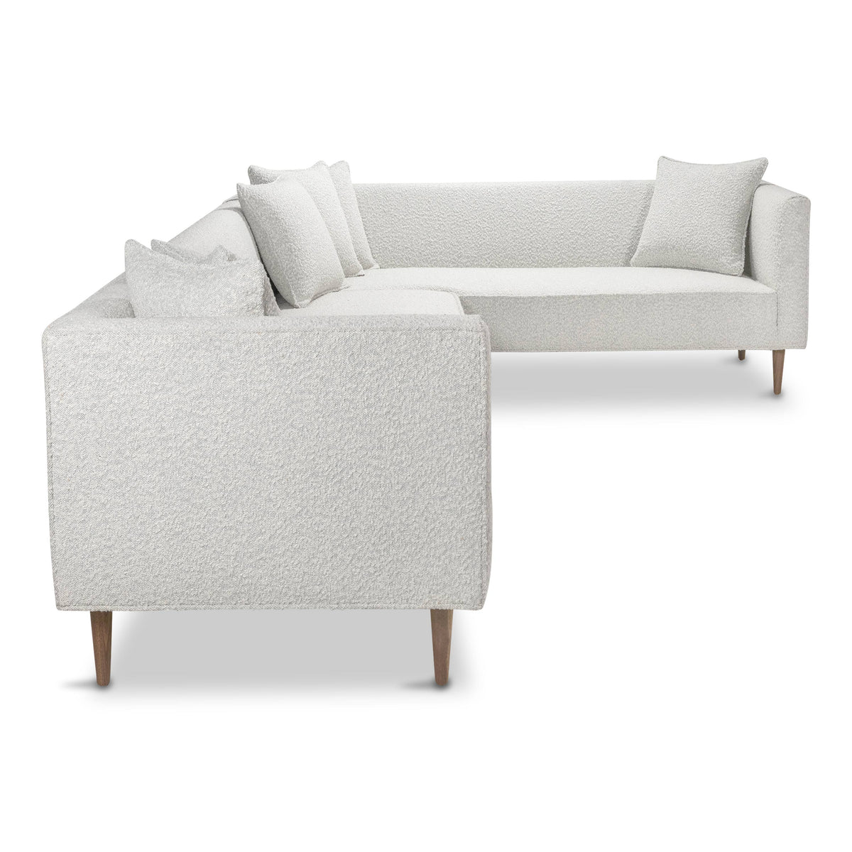 Saint Moritz Sectional in Boucle