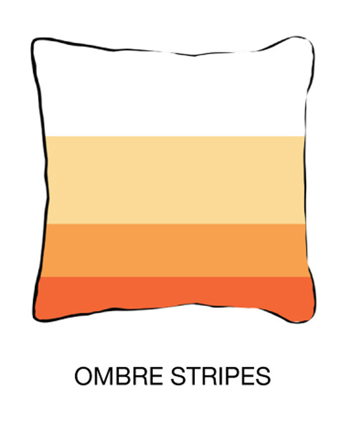 Ombre Stripes Pastel Orange - ModShop1.com