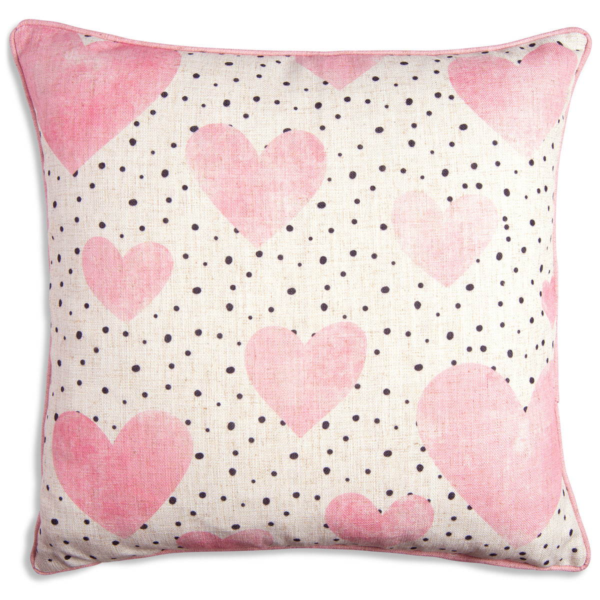 Hearts Blush Pillow - ModShop1.com