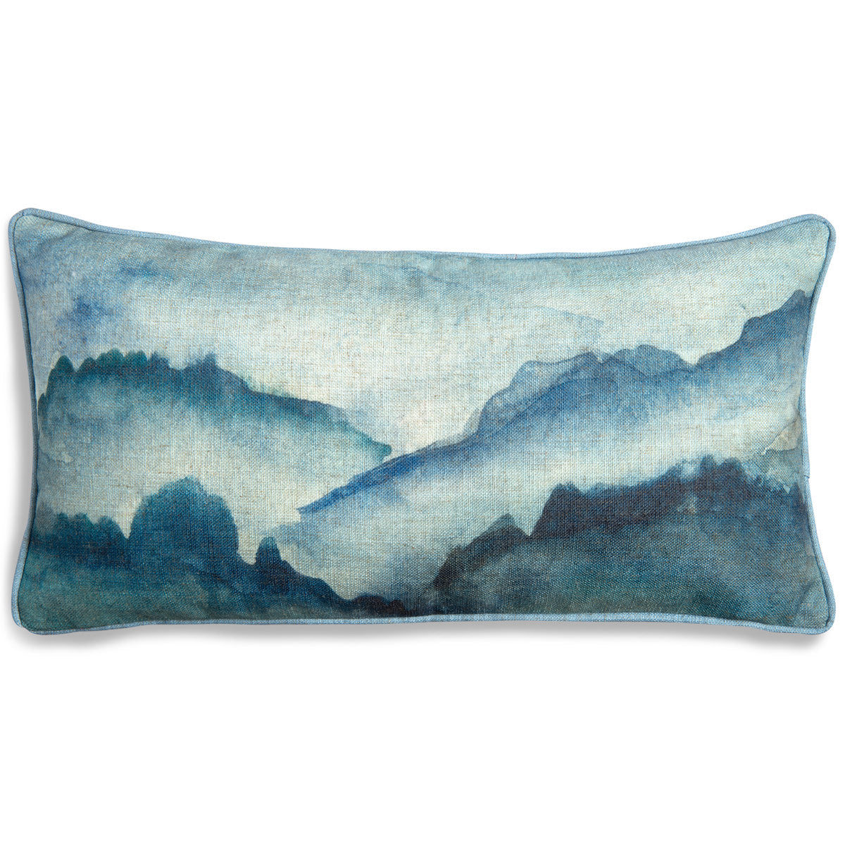 Abstract Landscape Lumbar Pillow - ModShop1.com