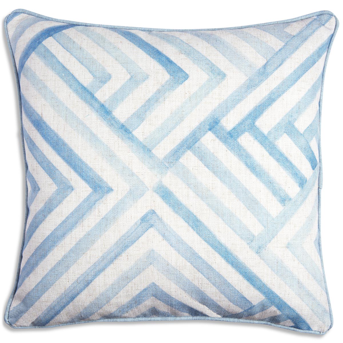 Modern Geometric Watercolor Pillow - ModShop1.com