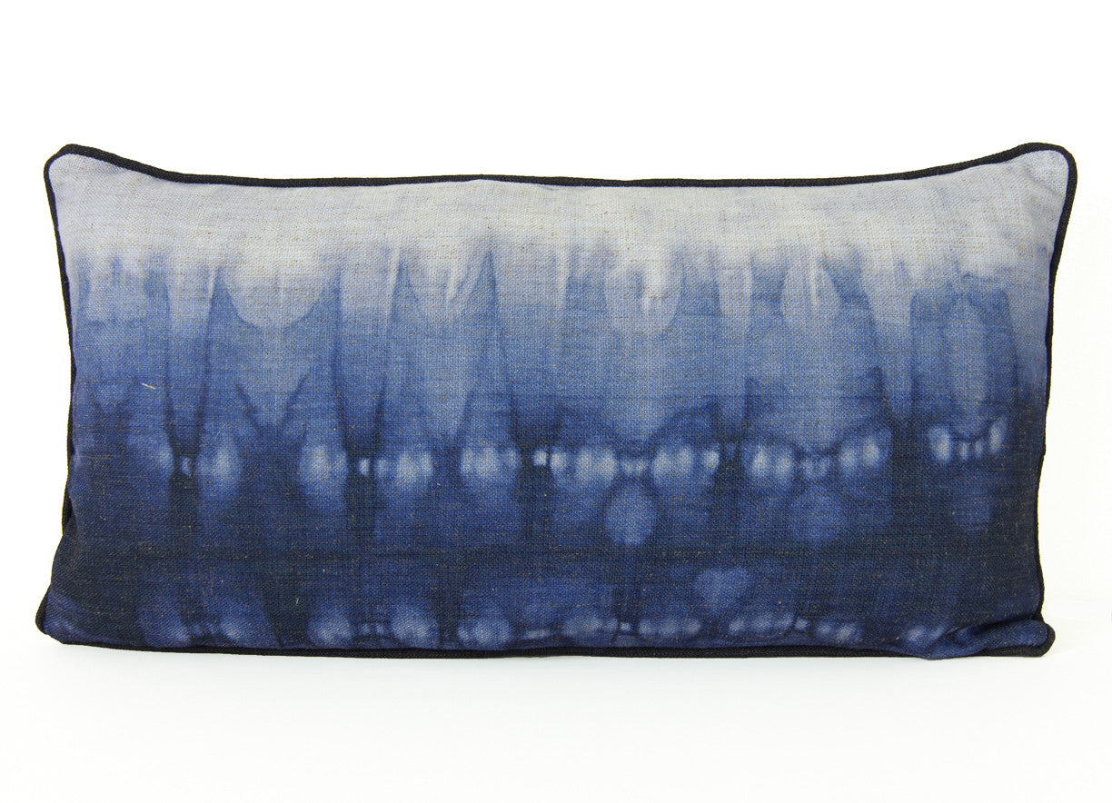 Indigo Fade Lumbar Pillow - ModShop1.com