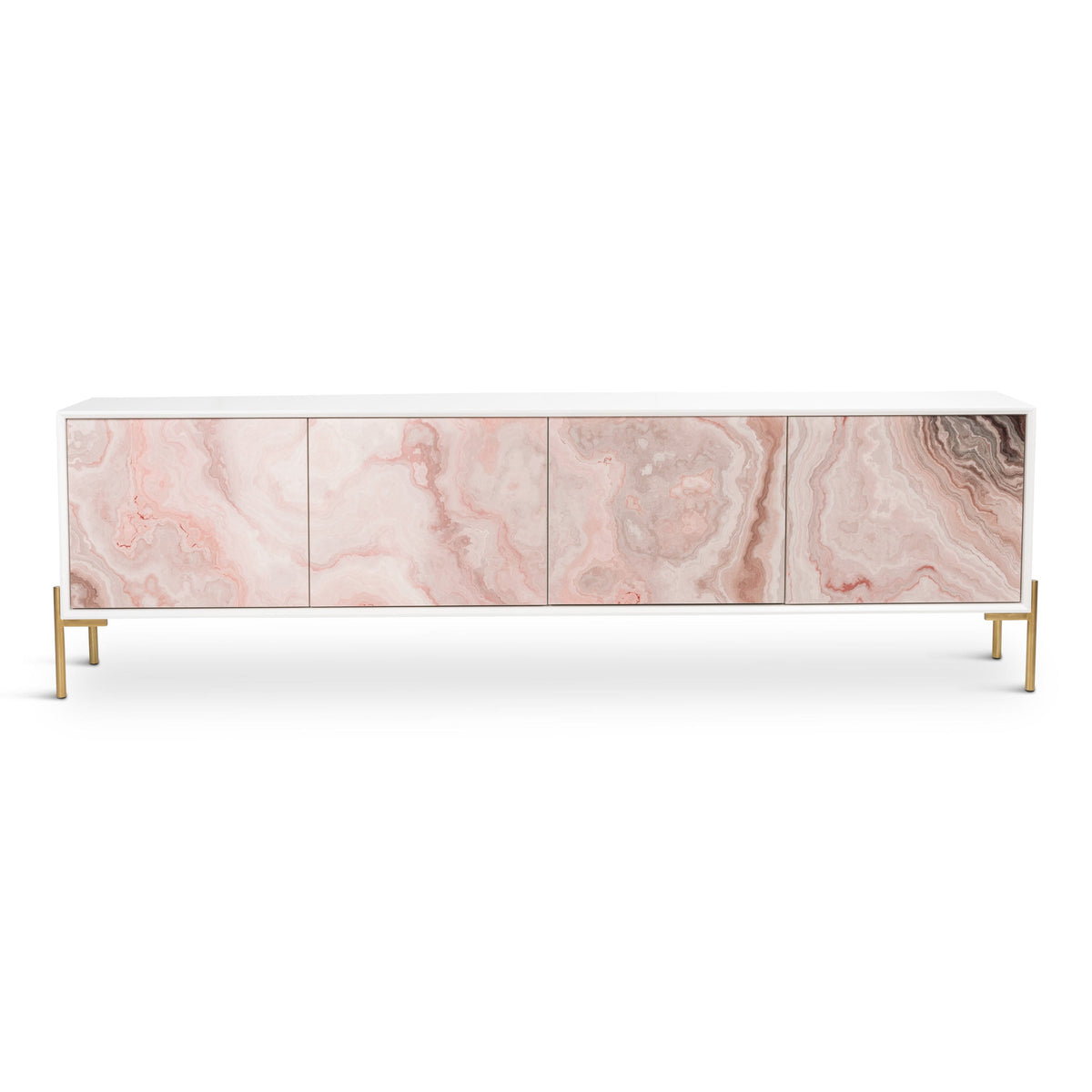 Pink Agate Credenza