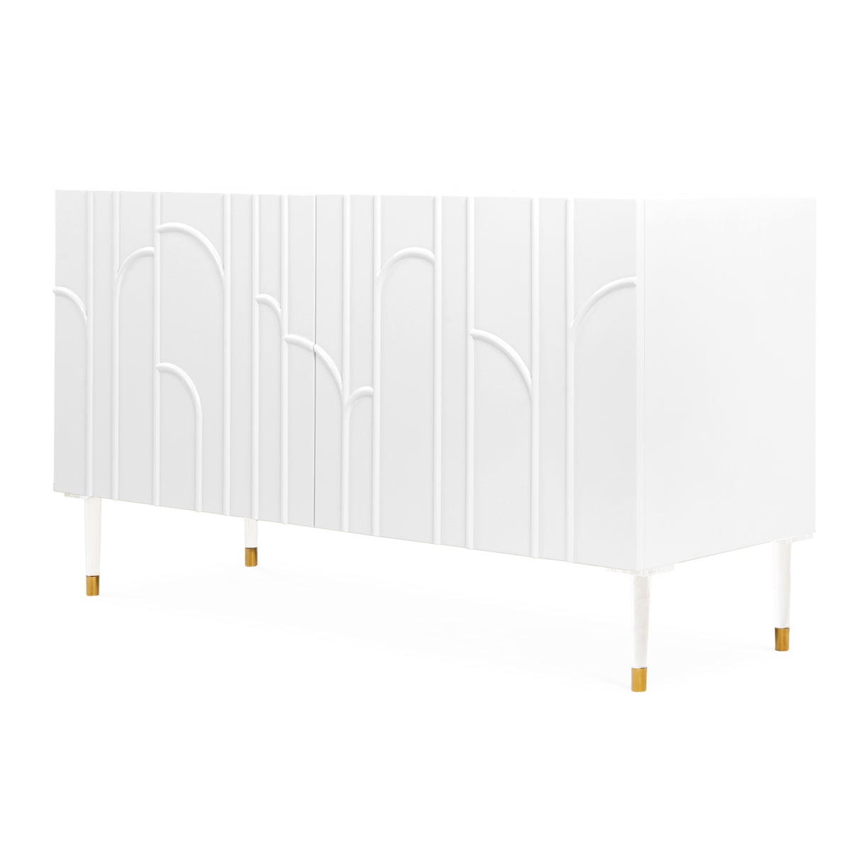 Provence 2 Door Petite Credenza - ModShop1.com