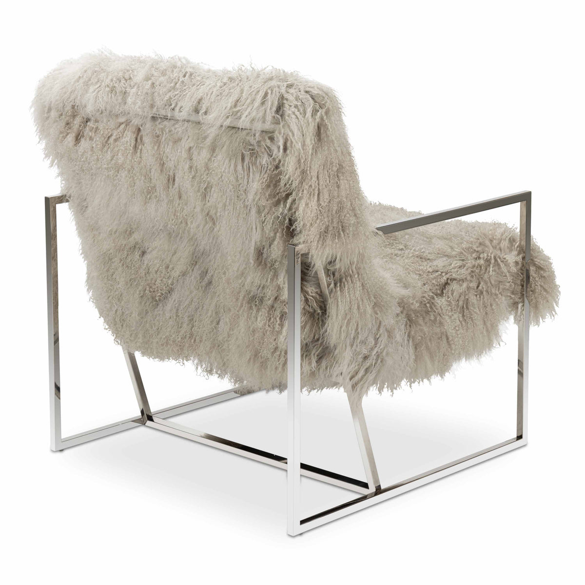 Santorini Chair in Mongolian Fur