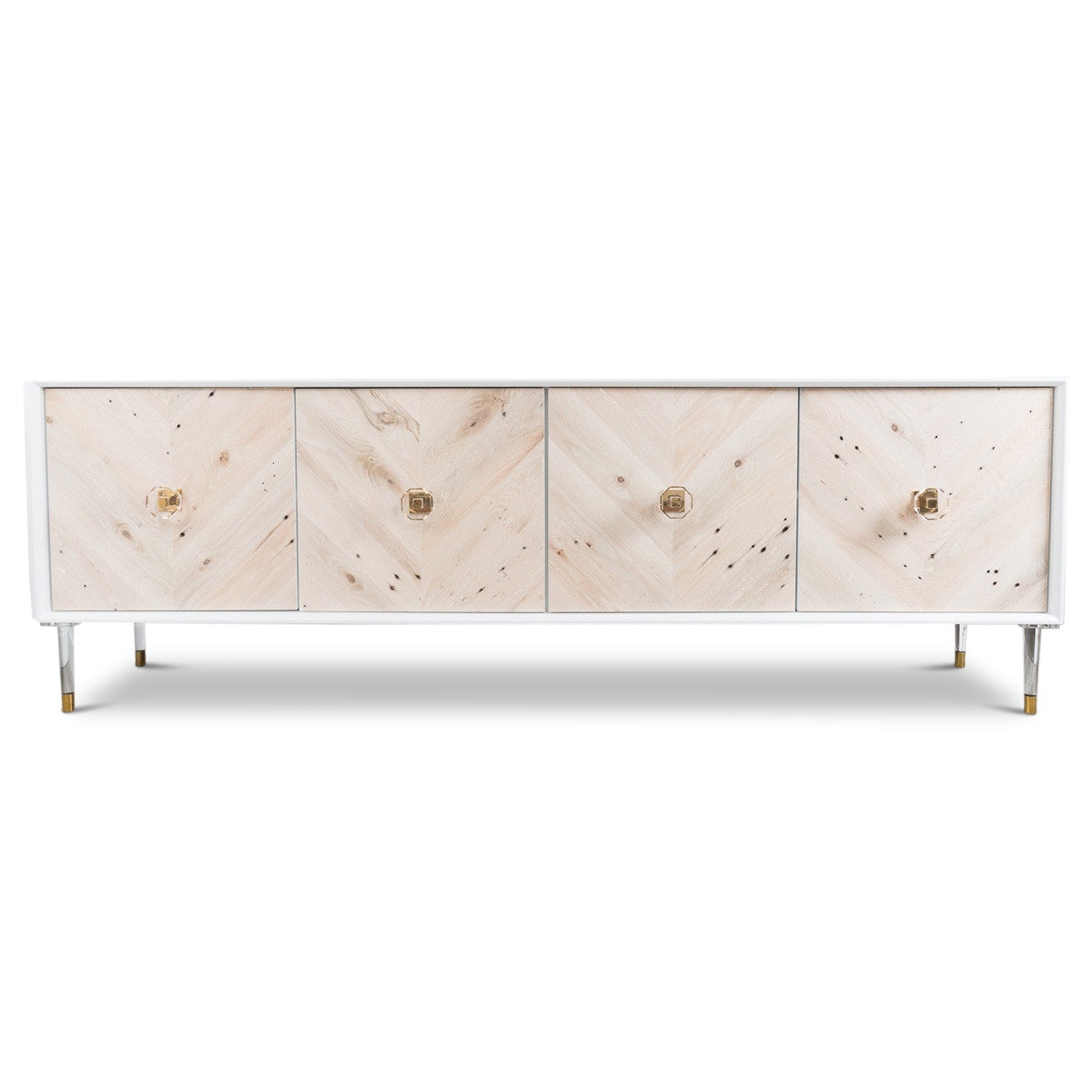 Sicily 4 Door Credenza - ModShop1.com
