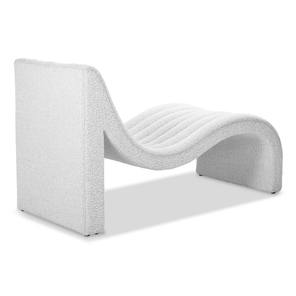 Slope Lounge Chair in Boucle