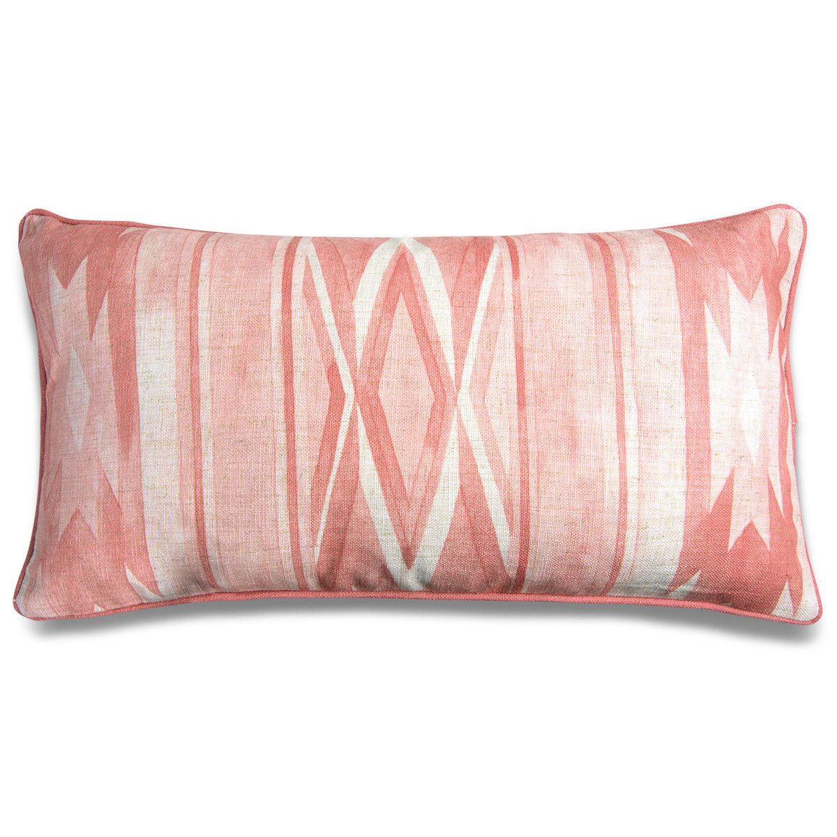 Southwest Lumbar Pillow in Blush - ModShop1.com