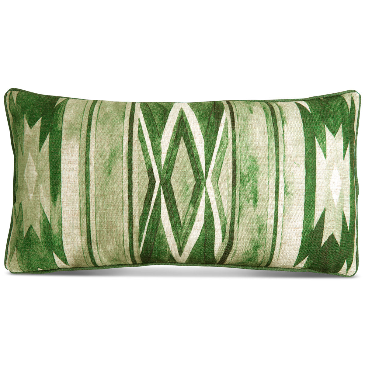 Southwest Lumbar Pillow in Hunter Green - ModShop1.com