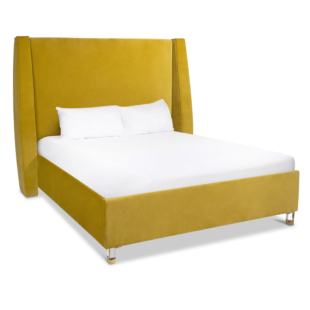 St. Germain Bed in Wasabi