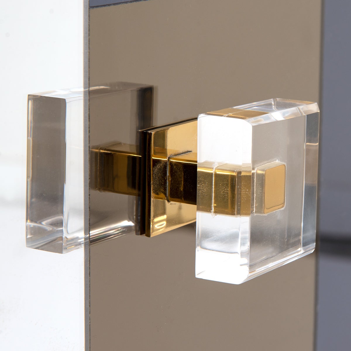 Studio 54 - 1 Door 3 Drawer Mirrored Credenza - ModShop1.com