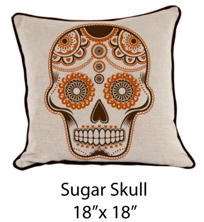 Sugar Skull Oatmeal/Brown/Orange - ModShop1.com