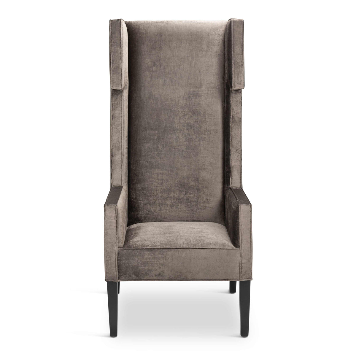 Tangier Wing Dining Chair in Brussels Sky Grey