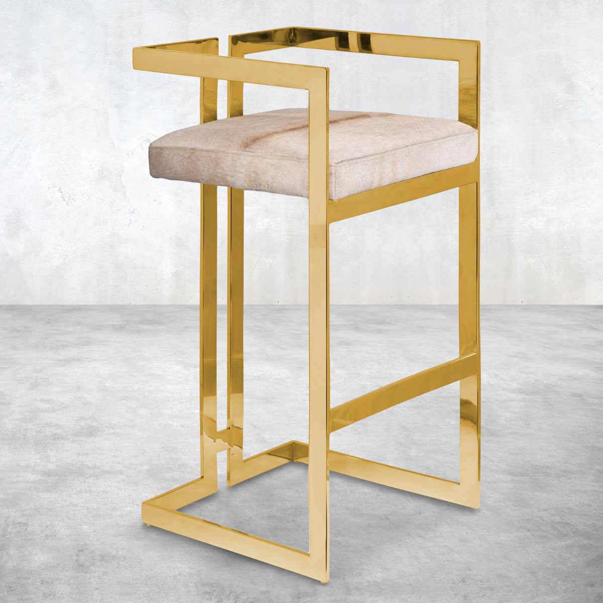 Modern brass bar online stools